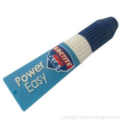 Toothpaste-shaped USB Flash Drive with 1-16GB Storage, Customized Casing and Logo Service
